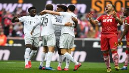 Bayern moved to the top with a resounding 4-1 win at FC Koln