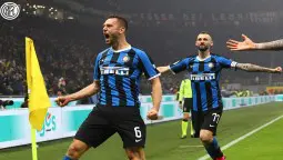 Internazionale won the Milan derby at the San Siro