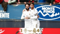 Real Madrid rock-solid Midfield helps an impressive victory over Osasuna